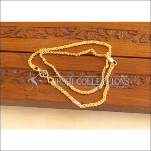 Gold Plated CZ Moppu Chain M1928 - Necklace Set