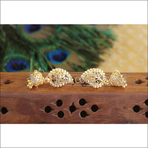 Gold plated earrings M319 - Earrings