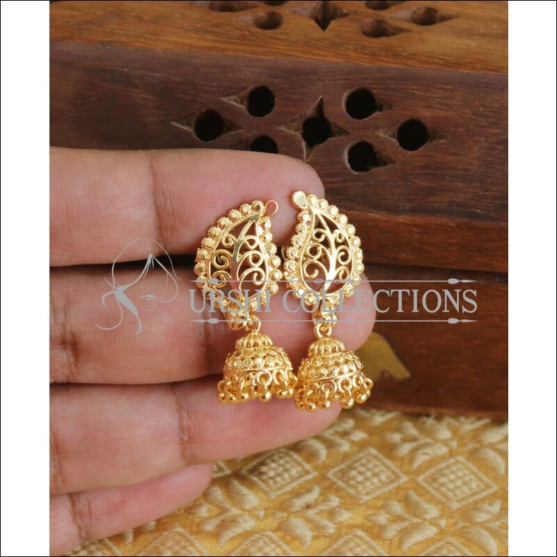 Gold plated earrings M319 - Earrings