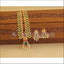 Gold Plated Green  Mango Necklace Set M1865