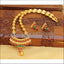 Gold Plated Kempu Necklace Set M1673