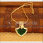 Gold plated kerala style necklace M278