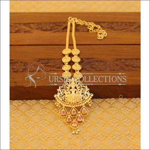 Gold plated necklace M908 - Necklace Set