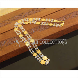 Gold Plated Temple Coin Chain M2113 - Necklace Set