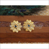 Gold Plated Temple Earrings M1668 - Earrings