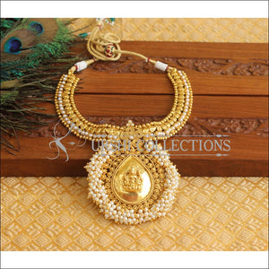 Gold Plated Temple Necklace M1850 - Necklace Set
