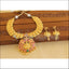 Gold Plated Temple Ruby Multicolor Necklace Set M1890