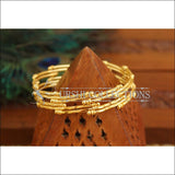 Gold Platted Bangles Set M1575 - 2.4 - Bangles