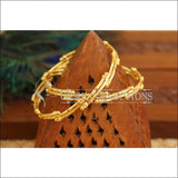 Gold Platted Bangles Set M1575 - Bangles