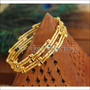 Gold Platted Bangles Set M1578 - 2.6 - Bangles