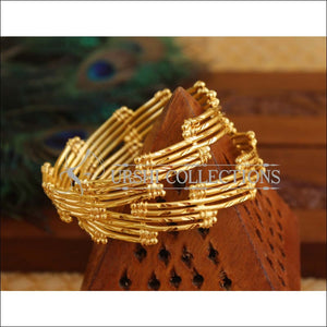 Gold Platted Bangles Set M1581 - 2.6 - Bangles