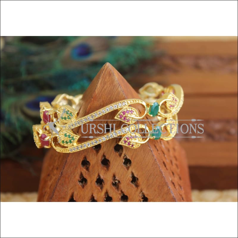 Gold Platted Bangles Set M1598 - 2.8 - Bangles