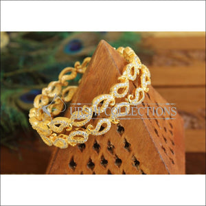 Gold Platted Bangles Set M1605 - 2.6 - Bangles