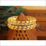 Gold Platted Bangles Set M1606 - 2.8 - Bangles