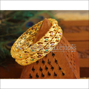 Gold Platted Bangles Set M1606 - 2.8 - Bangles