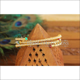 Gold Platted Bangles Set M1608 - 2.6 - Bangles