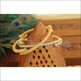 Gold Platted Bangles Set M1608 - 2.6 - Bangles