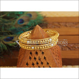 Gold Platted Bangles Set M1610 - 2.6 - Bangles