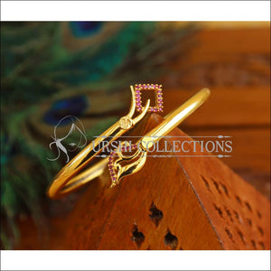Gold Platted CZ Design Kada M1531 - 2.4 - Bracelets
