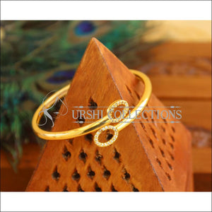 Gold Platted CZ Design Kada M1532 - 2.4 - Bracelets
