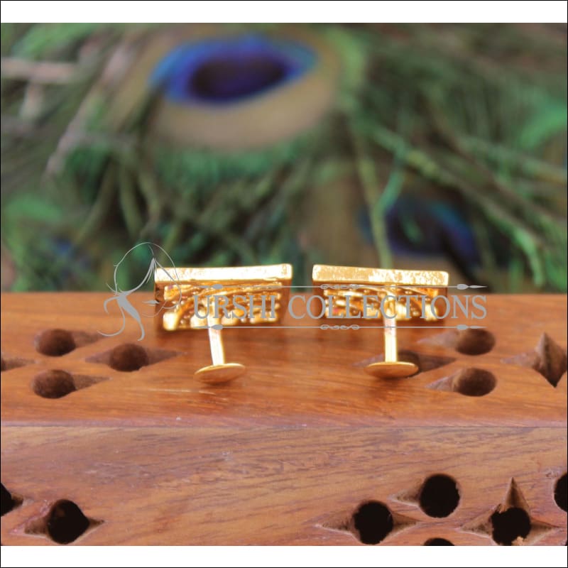 Gold Platted CZ Earrings M1402 - Earrings