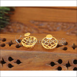 Gold Platted CZ Earrings M1406 - Earrings