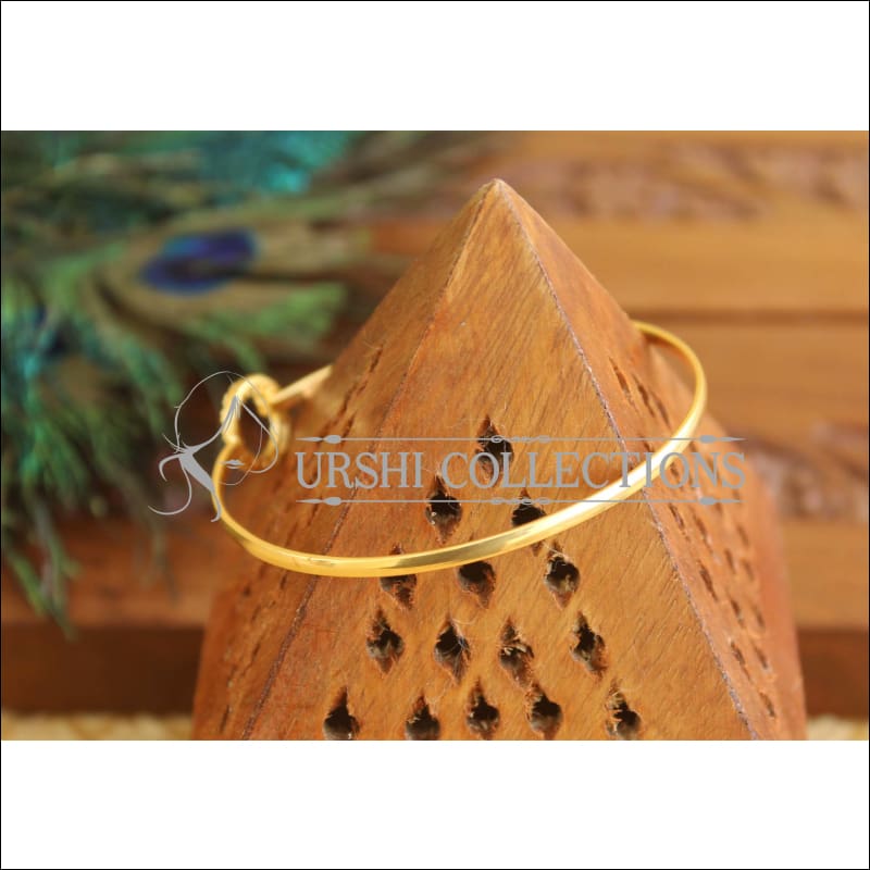 Gold Platted CZ Kada M1533 - 2.4 - Bracelets