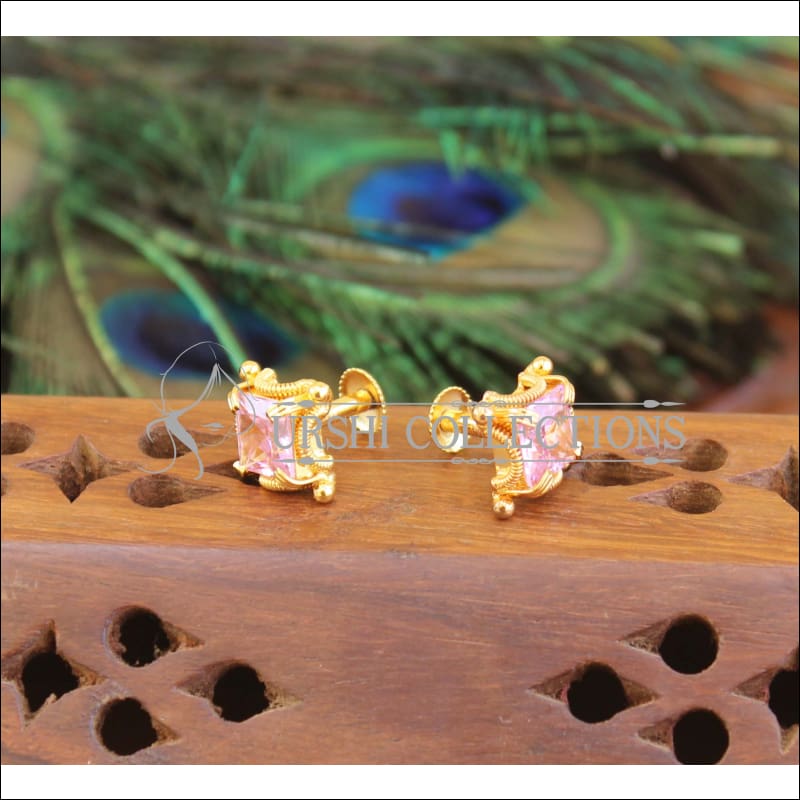 Gold Platted Earrings M1398 - Earrings