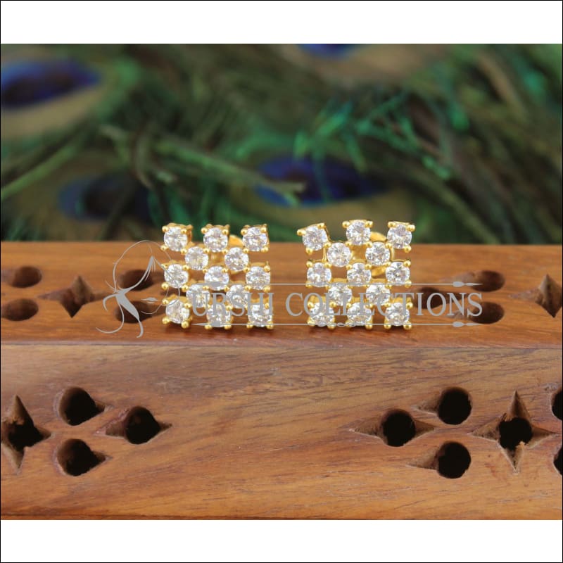 Gold Platted Earrings M1399 - Earrings