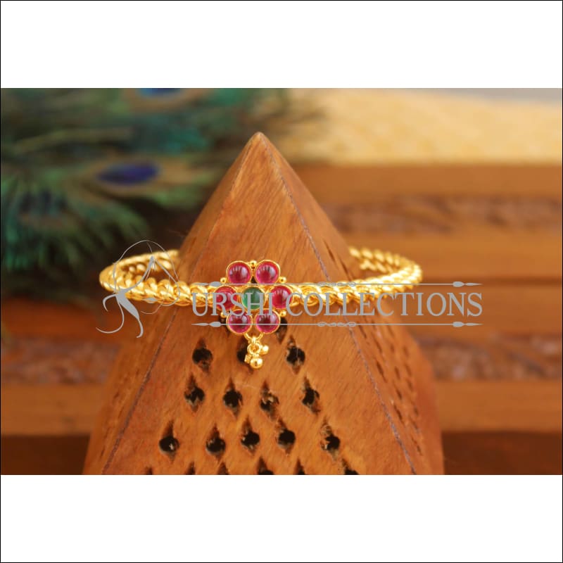 Gold Platted kempu Kada M1567 - Bracelets