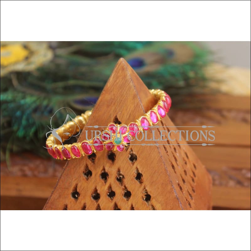 Gold Platted Kempu Kada M1571 - 2.4 - Bracelets