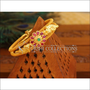 Gold Platted Peacock Kada M1569 - 2.4 - Bracelets