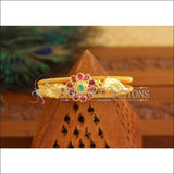 Gold Platted Peacock Kada M1569 - 2.4 - Bracelets