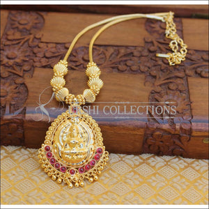 Gold polish Temple necklace M1176 - Necklace Set