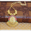 Gold polish Temple necklace M1178