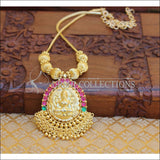 Gold polish Temple necklace M1178 - Necklace Set