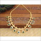 Green palakka Necklace U-07 - Necklace Set