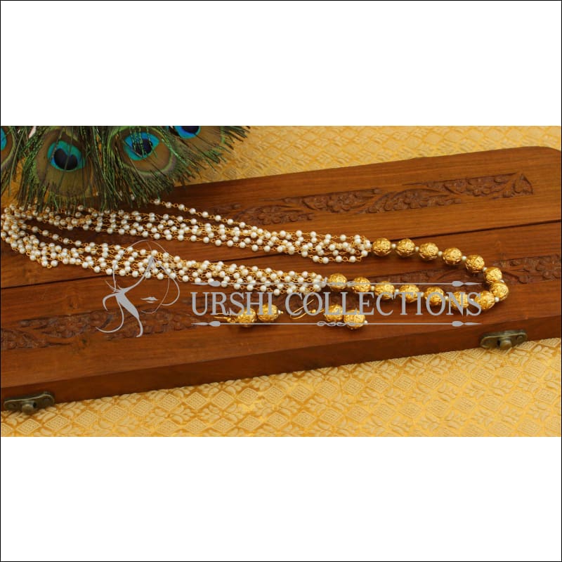 Handmade pearl Layer chain M1246 - Necklace Set