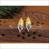 Kerala Style Gold Plated Ganesha Palakka Earrings M3044 - EARRINGS