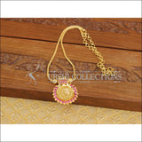 Kerala Style Gold Plated Head Necklace M2816 - Necklace Set