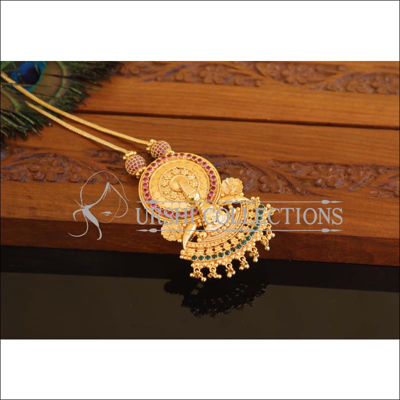Kerala style Gold plated Kathakali Necklace M2266