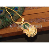 Kerala style Gold plated Kathakhali Palakka Necklace M2194 - Set
