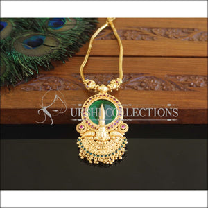 Kerala style Gold plated Kathakhali Palakka Necklace M2194 - Set