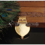 Kerala Style Gold Plated Krishna Palakka Pendant M3014 - Pendant Set