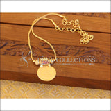 Kerala Style Gold Plated Lakshmi Coin Necklace M2782 - Necklace Set