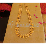 Kerala Style Gold Plated Long Palakka Necklace M2140 - Set