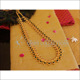 Kerala Style Gold Plated Long Palakka Necklace M2141 - Set