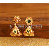 Kerala style Gold plated Mango Palakka earrings M2155