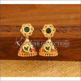 Kerala style Gold plated Mango Palakka earrings M2155