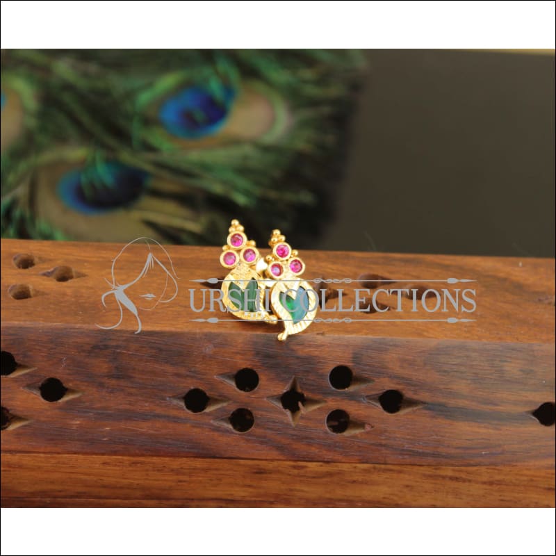 Kerala Style Gold Plated Mango Palakka Earrings M2431 - Earrings